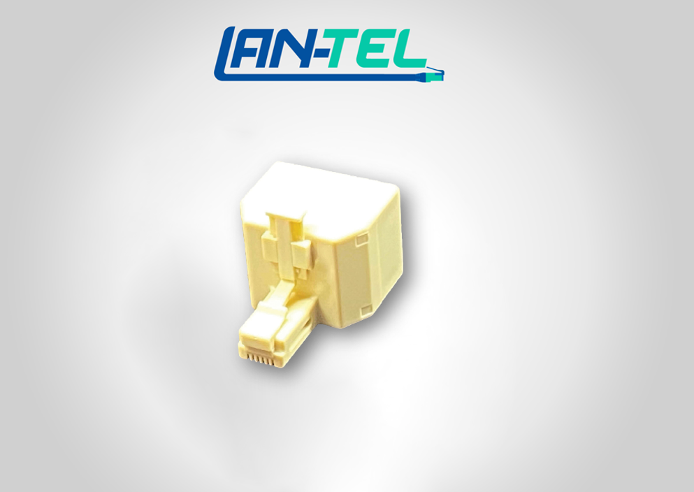 Adaptateur RJ11 Mâle / 2 Femelles